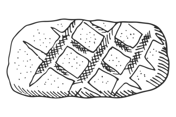 Download Ciabatta Drawing. Traditional Homemade B - Premium Bundle