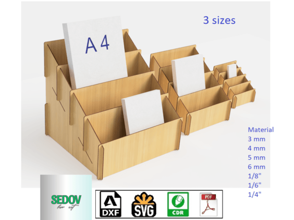 Download Laser Cut 4 Tier Display Case 3 Sizes - Display Collection