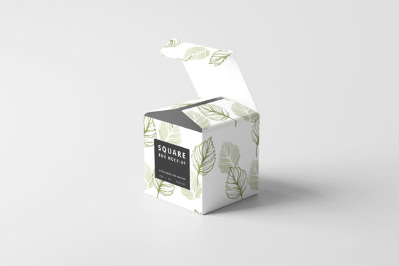Download Square Product Packaging Box Mockup - Packaging Collection