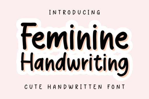 Download Feminine Handwriting - Handwriting Collection