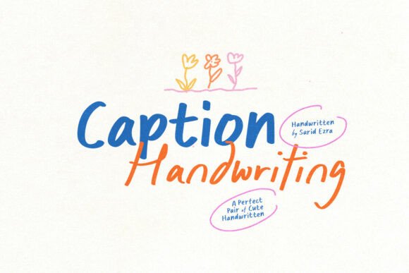 Download Caption Handwriting - Handwriting Collection